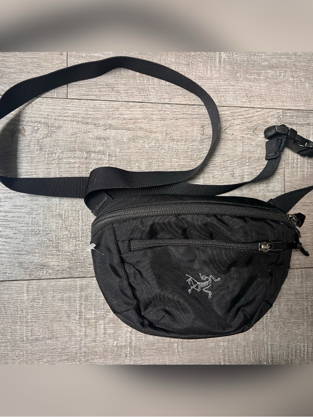 ARC'TERYX MAKA 1 WAISTPACK Shoulder Black Nylon Bag R… - Gem